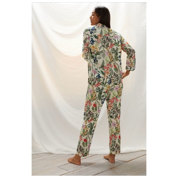 NWOT Anthropologie RO’s Garden Lounge Set in Floral Viola  Size XSmall - Picture 3 of 16